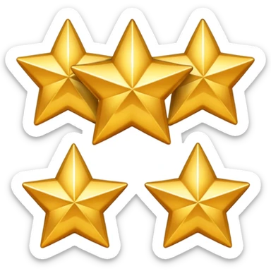 6.5 star rating sticker