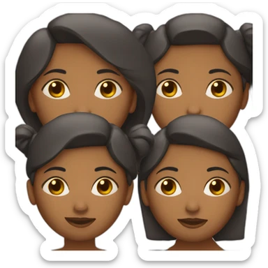 2 femmes enceintes sticker