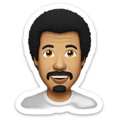 Lionel richie sticker