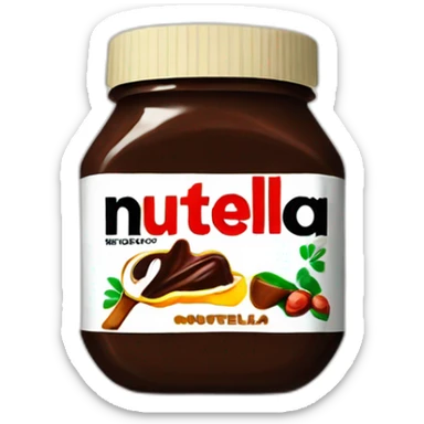 Nutella sticker