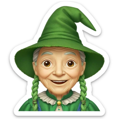 The Wizard from the Wizard of Oz sticker