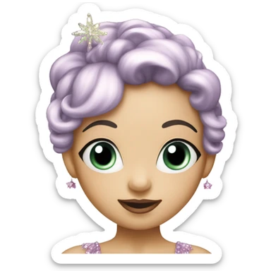 Coquette sugar plum fairy sticker