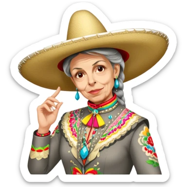 Charro Performer sticker