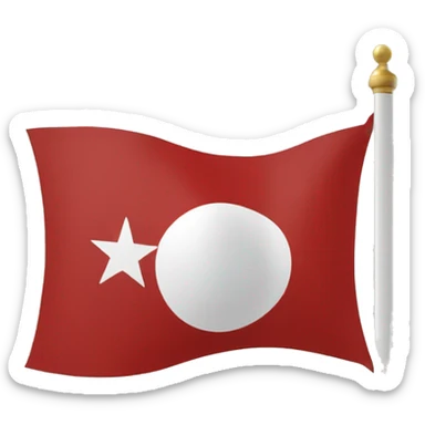 turkey country flag sticker
