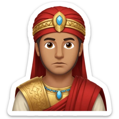 hombre caratgineses  sticker