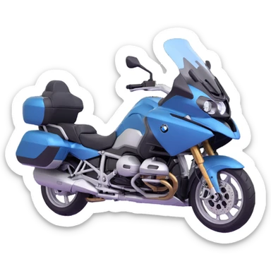 BMW R 1200 RT touring motorcycle sticker