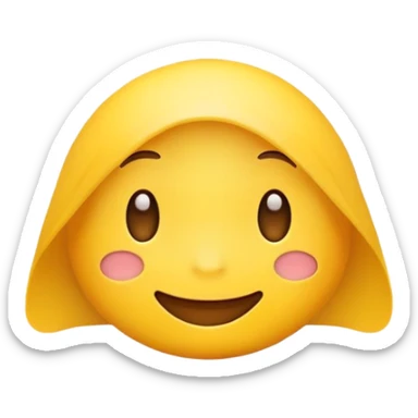 Shy emoji  sticker