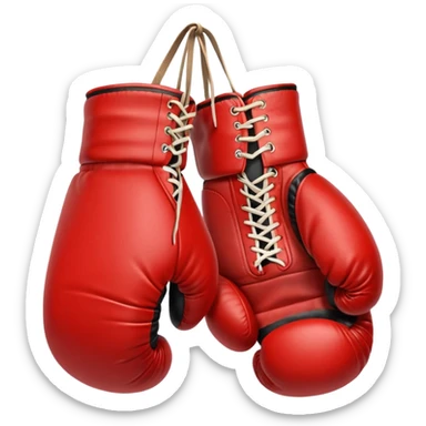 boxing gloves sticker
