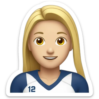 Volleyball player  sticker