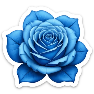 rosa azul sticker