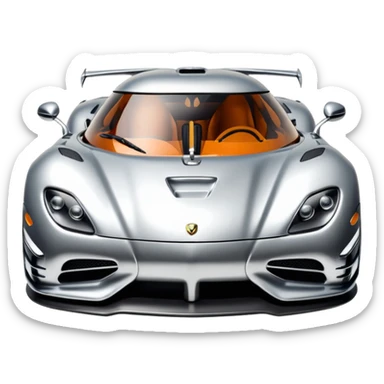 Koenigsegg logo emoji sticker