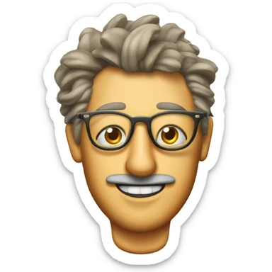 Wiener Schnitzel mit Pommes, Karotten und zitrone sticker