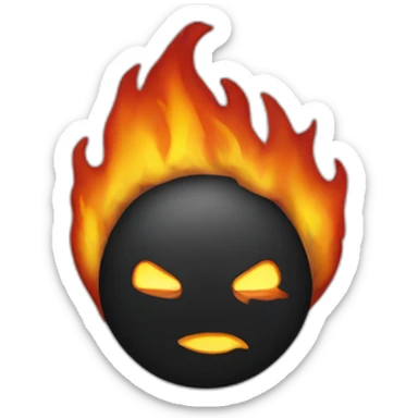 black hearts on fire sticker