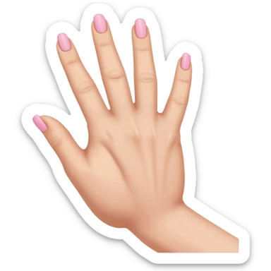 Pinky promise sticker