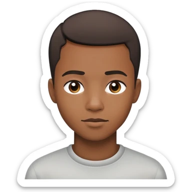 yung black man sticker