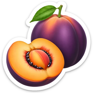 Take a peach and stick an aubergine half way up into the crack of the peach sticker