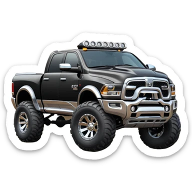 2025 Ram off-road truck sticker