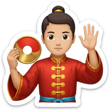 Chinese gong shou li sticker