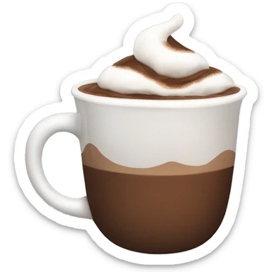 Hot chocolate  sticker