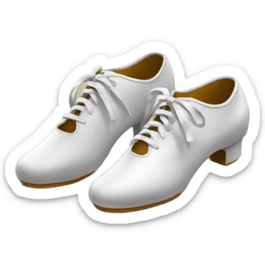 classic dance shoes sticker