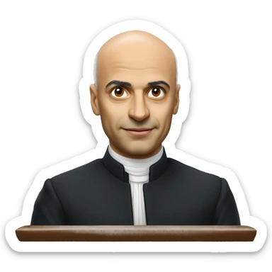 Minister of the STF Alexandre de Moraes sticker