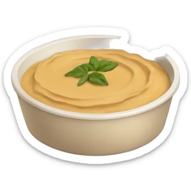 Hummus sticker