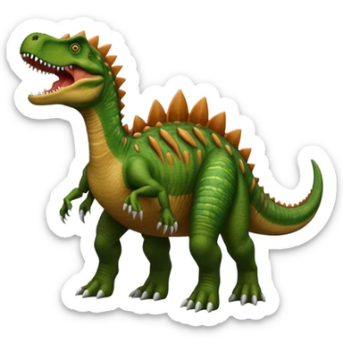 A spinosaurus sticker
