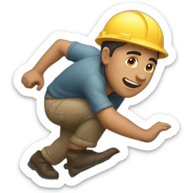 man-pushing-rock-up-the-hill sticker