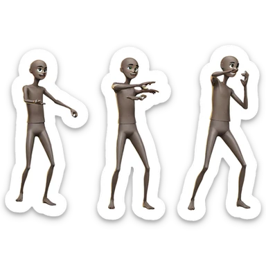 boy on white background sticker