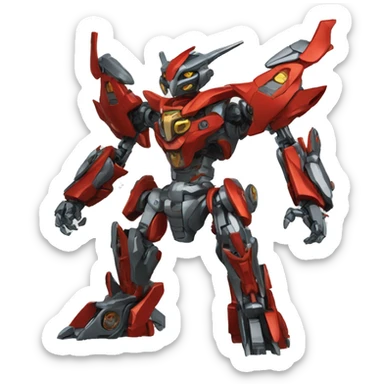 Medabot-Bionicle-Dragon-Mecha sticker