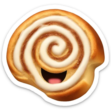 Cinnamon roll sticker