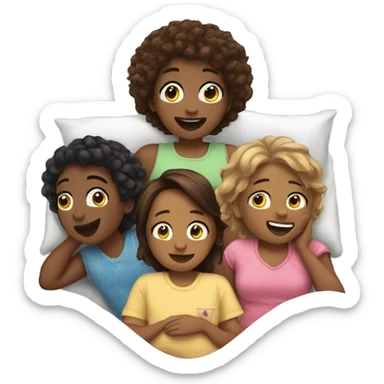 Sleepover  sticker