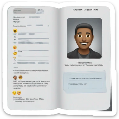 Passport ready sticker