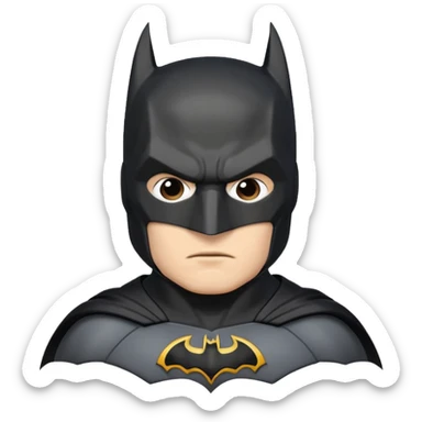 batman resolute sticker