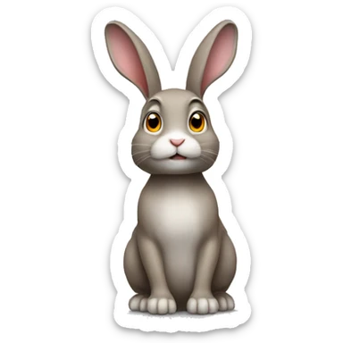 rabbit exe sticker