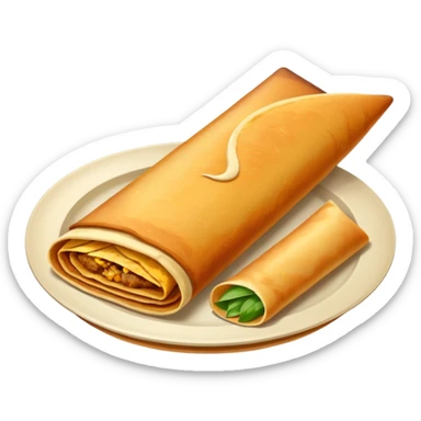 dosa south indian dish sticker