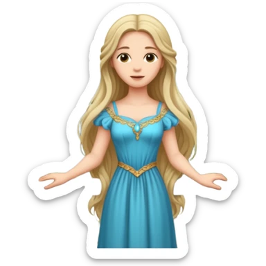 Juliet on the balcony sticker