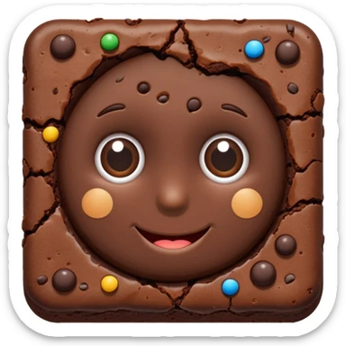 big Chocolate Brownie sticker
