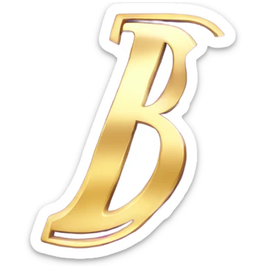 Halo Sparkling Purple letter R with halos & wings sticker