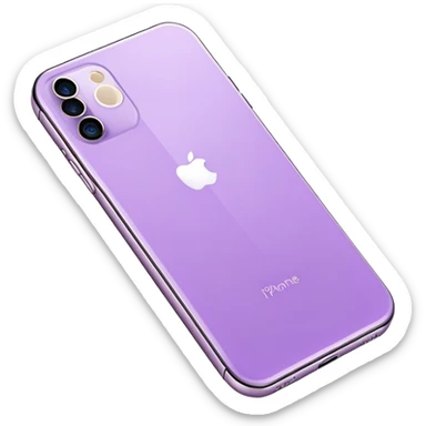iphone 14 plus lilac sticker