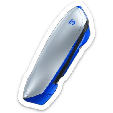 Yamaha tracer 7 icon performance blue and silver sticker