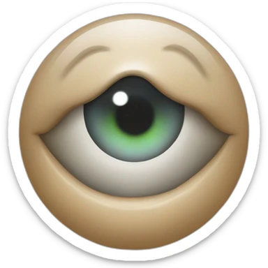 Gars qui touche son nez sticker