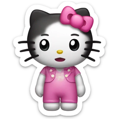 Hello kitty sticker