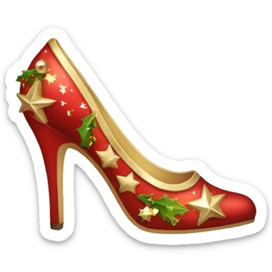 Zapatos navidad  sticker