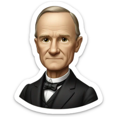 Calvin Coolidge sticker