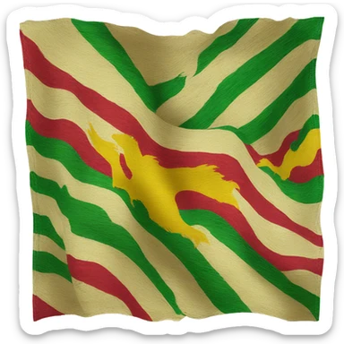 Flag of kurdistan emoji sticker