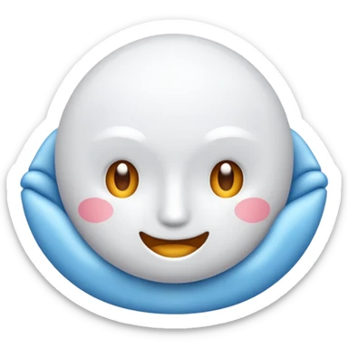 algo muy suave que lo acarician sticker