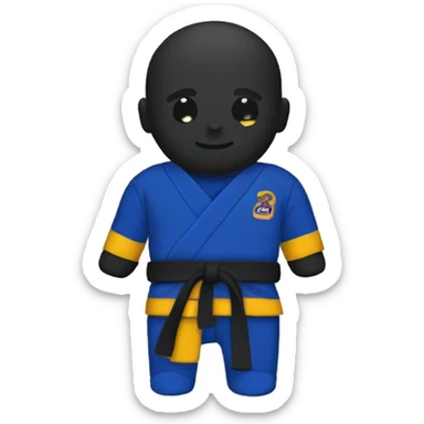 Vovinam cinturón negro  sticker