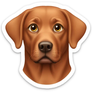 red labrador sticker