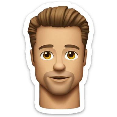 Brad Pitt Tyler Durden sticker